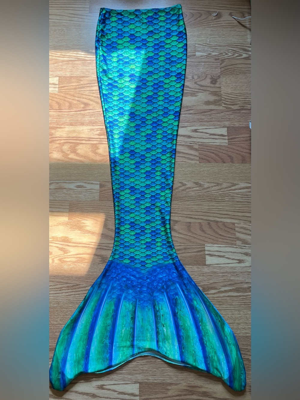 Aussie Green Fin Fun Mermaid Tail with Monofin Pro